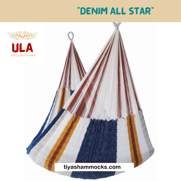 Acrylic yarn colorful hammocks from ULA Collections