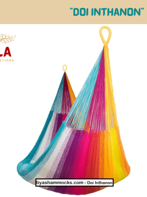 Acrylic yarn colorful hammocks from ULA Collections
