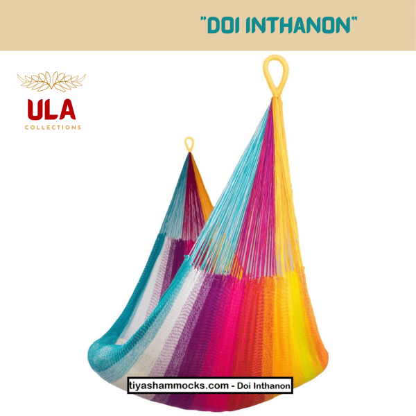 Acrylic yarn colorful hammocks from ULA Collections
