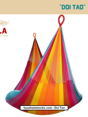 Acrylic yarn colorful hammocks from ULA Collections