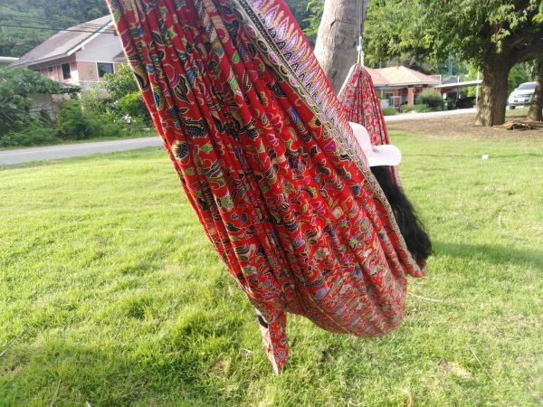 batik fabric hammock