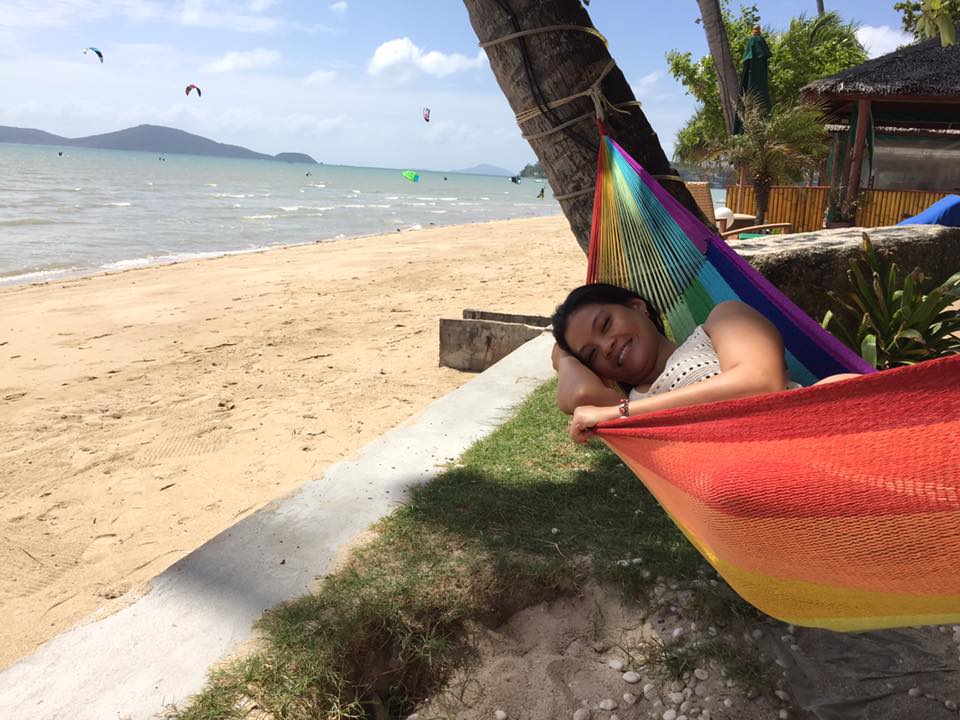 Acrylic yarn colorful hammocks