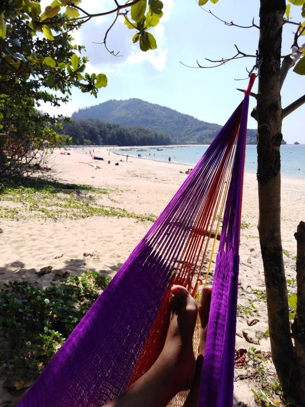 Acrylic yarn colorful hammocks from ULA Collections