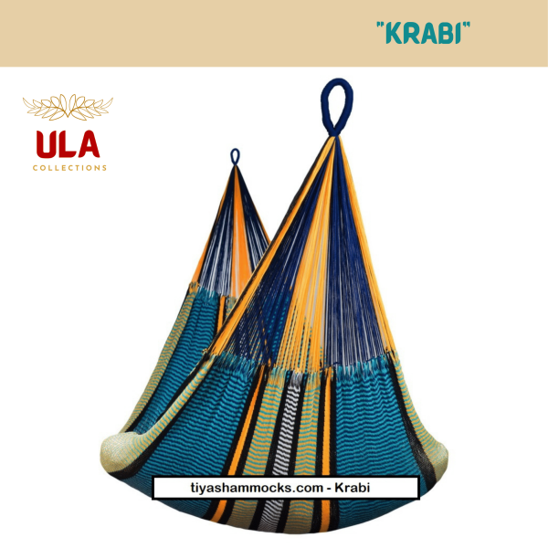 Acrylic yarn colorful hammocks from ULA Collections
