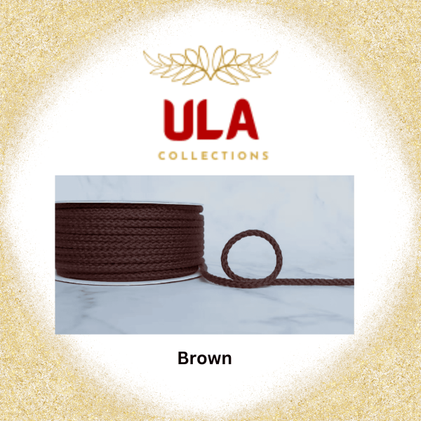 ULA Collections Brown cotton rope, used in our handcrafted hammocks.