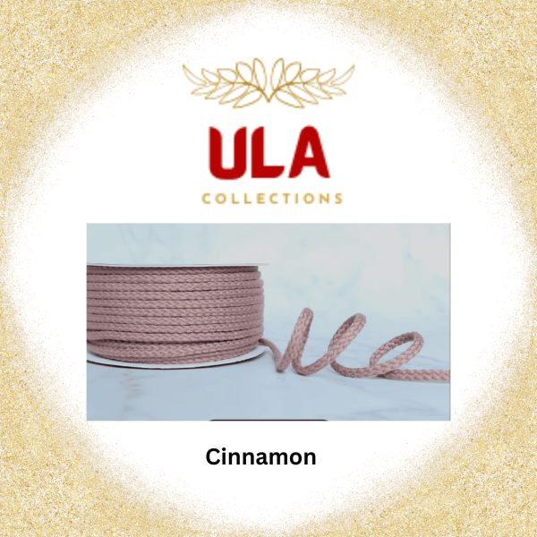ULA Collections Cinnamon cotton rope, used in our handcrafted hammocks.