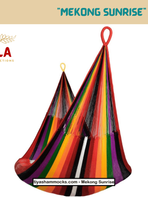Acrylic yarn colorful hammocks from ULA Collections