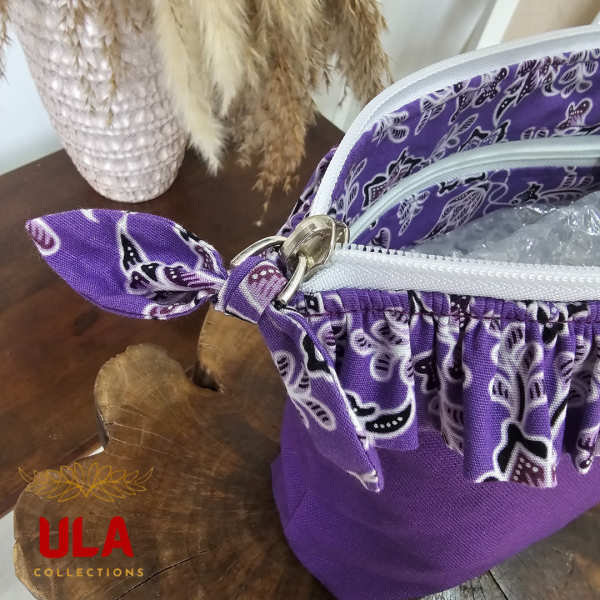 Batik Charm Wristlet Pouch from ULA Collections