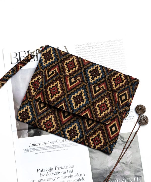 Wristlet foldable bag from ULA Collections