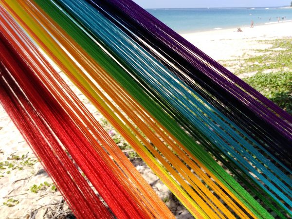 Acrylic yarn colorful hammocks from ULA Collections