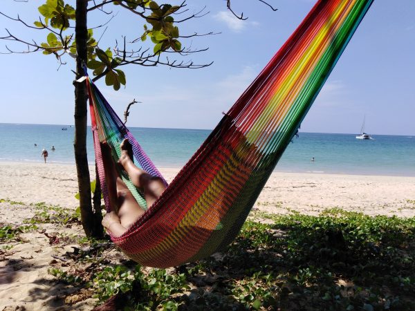 Acrylic yarn colorful hammocks from ULA Collections
