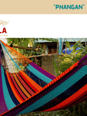 Acrylic yarn colorful hammocks from ULA Collections