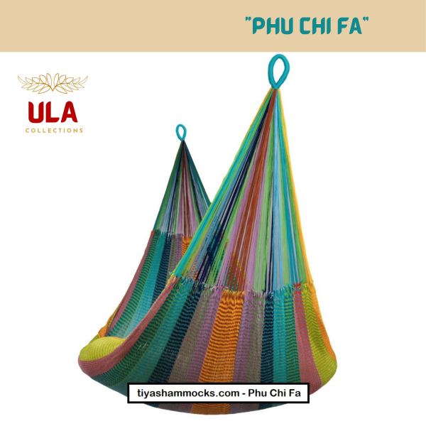 Acrylic yarn colorful hammocks from ULA Collections