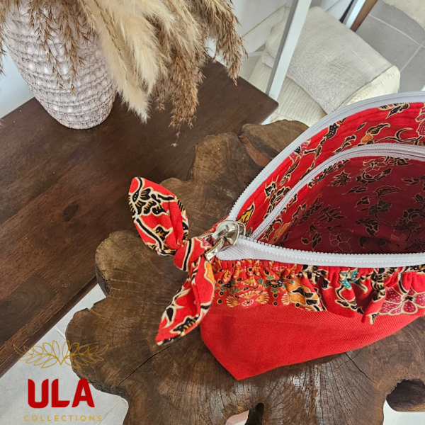 Batik Charm Wristlet Pouch from ULA Collections