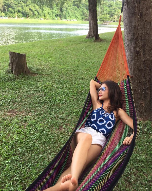 Acrylic yarn colorful hammocks from ULA Collections