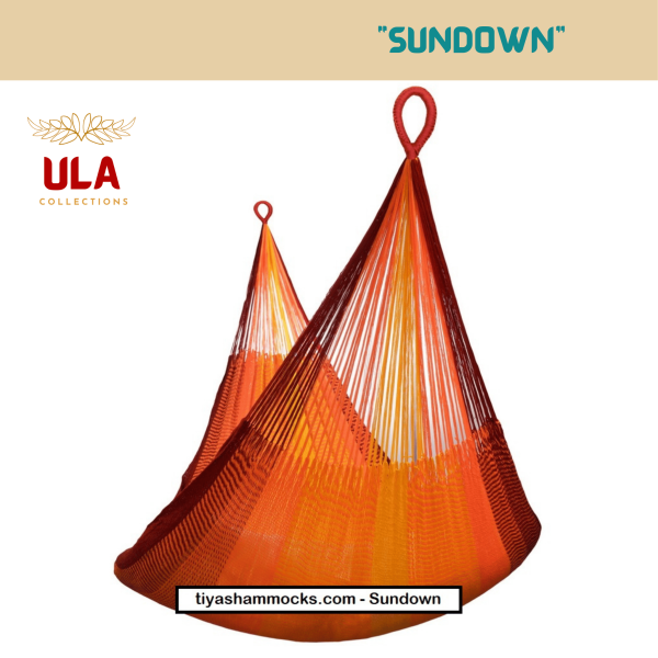 Acrylic yarn colorful hammocks from ULA Collections