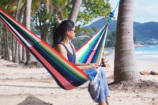 Acrylic yarn colorful hammocks from ULA Collections