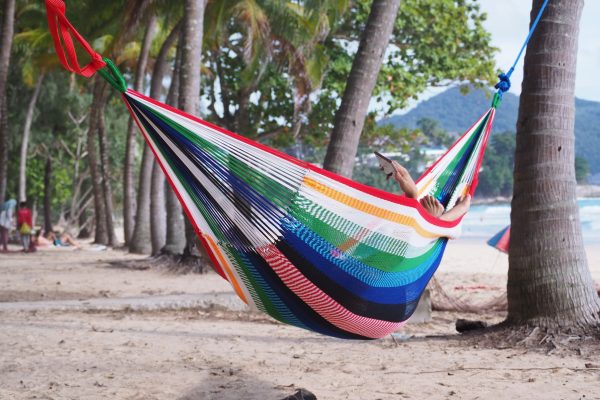 Acrylic yarn colorful hammocks from ULA Collections