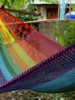 TJ_Pale_Rainbow Acrylic yarn colorful hammocks from ULA Collections