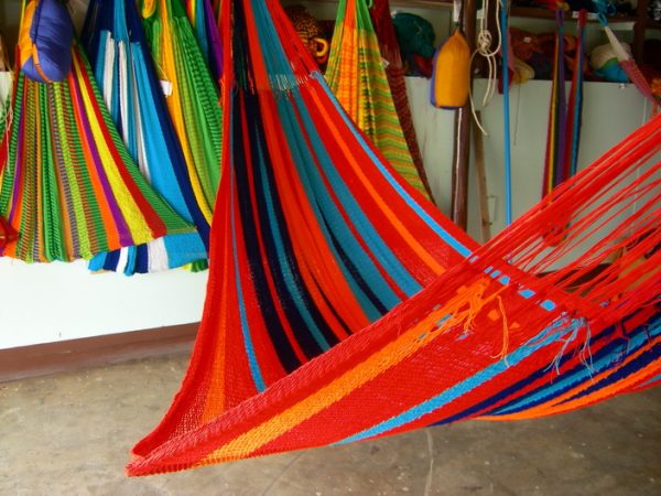 Acrylic yarn colorful hammocks from ULA Collections