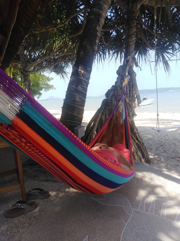 Acrylic yarn colorful hammocks from ULA Collections
