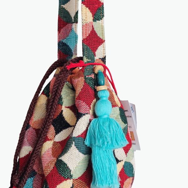Tapestry Boho Drawstring Bag - Tally from ULA Collections