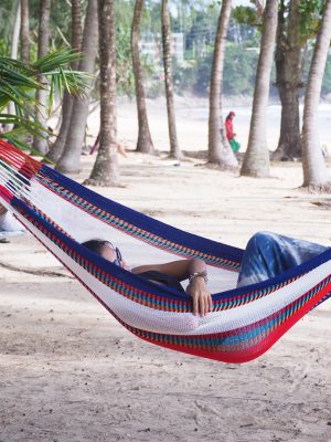 OLYMPUS DIGITAL CAMERA hand-woven hammock from ULA Collections