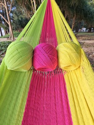 hand-woven hammock