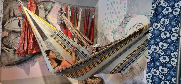 Acrylic yarn colorful hammocks from ULA Collections