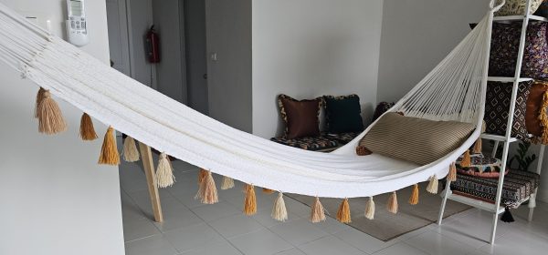 hand-woven hammock from ULA Collections