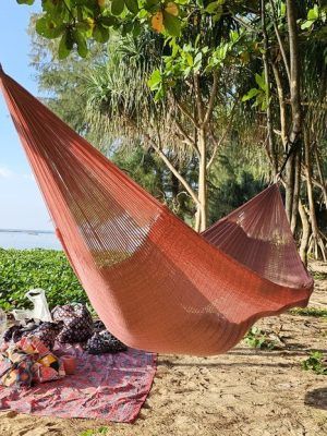 V_Copper_rose2 Acrylic yarn colorful hammocks from ULA Collections