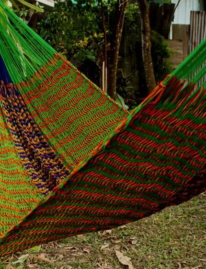 V_Hesse Acrylic yarn colorful hammocks from ULA Collections