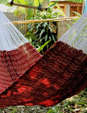 V_Shade_of_red_YJ Acrylic yarn colorful hammocks from ULA Collections
