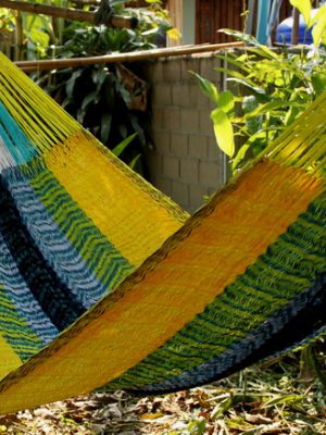 V_The_Beach Acrylic yarn colorful hammocks from ULA Collections