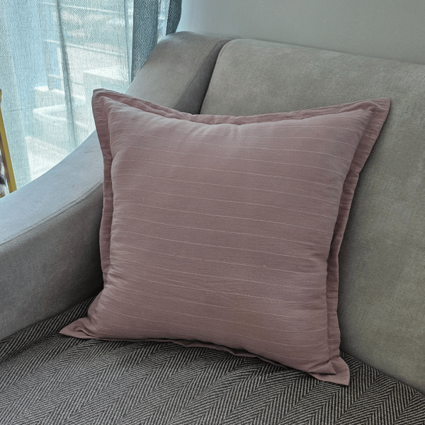 Decorative pillow - Cotton Dawn Stripe from ULA Collections