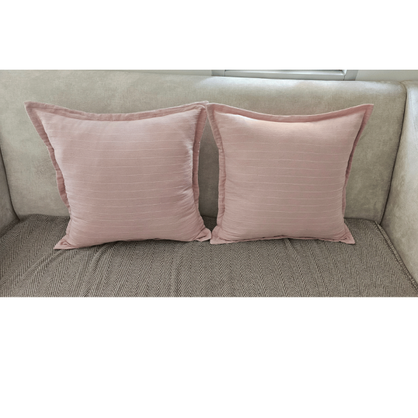 Decorative pillow - Cotton Dawn Stripe from ULA Collections