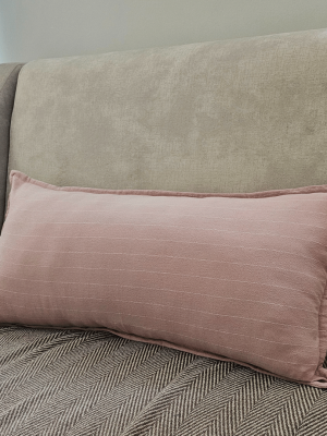 Decorative pillow - Cotton Dawn Stripe from ULA Collections