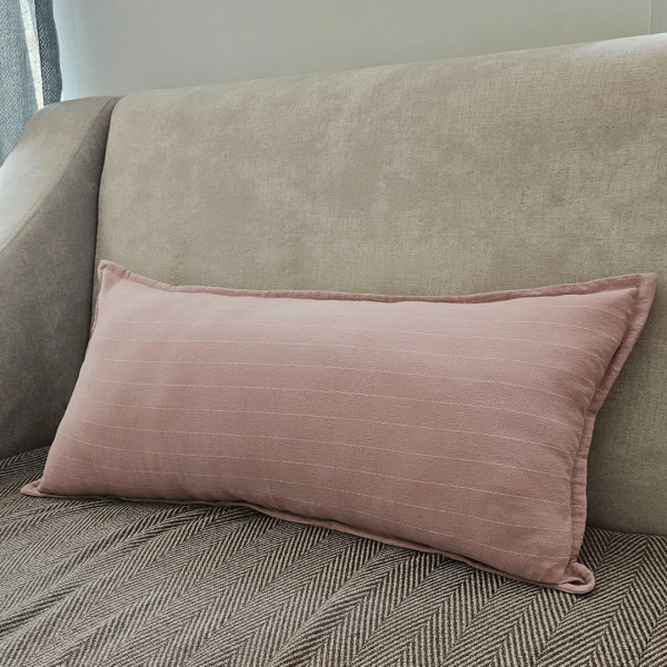 Decorative pillow - Cotton Dawn Stripe from ULA Collections