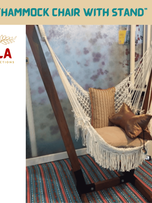 hand-woven Hammock Chairs Set from ULA Collections