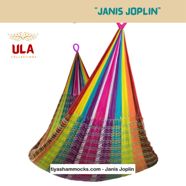 Acrylic yarn colorful hammocks from ULA Collections