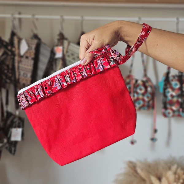 Batik Charm Wristlet Pouch from ULA Collections
