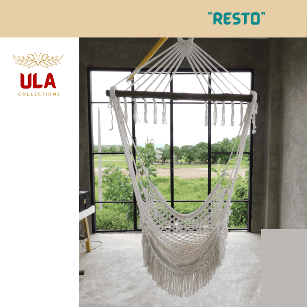 hand-woven Hammock Chairs Resto from ULA Collections