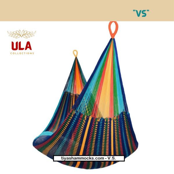 Acrylic yarn colorful hammocks from ULA Collections
