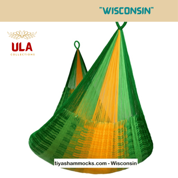 Acrylic yarn colorful hammocks from ULA Collections