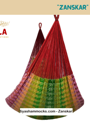 Acrylic yarn colorful hammocks from ULA Collections
