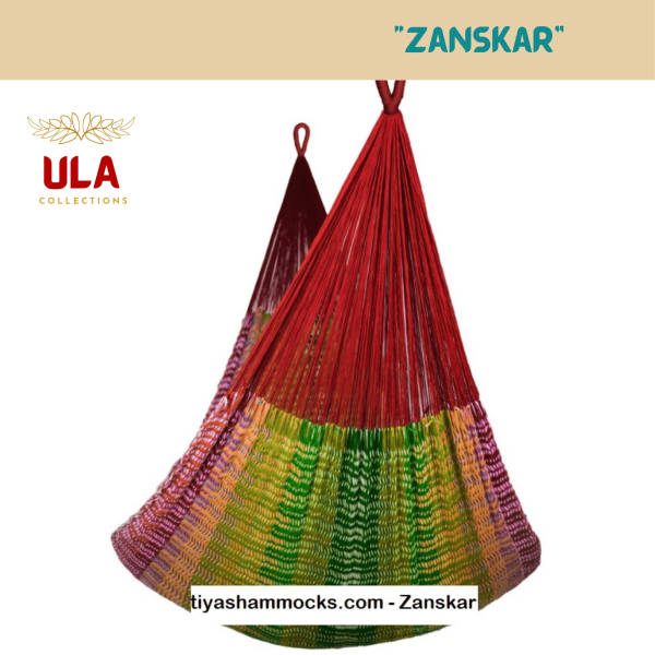Acrylic yarn colorful hammocks from ULA Collections